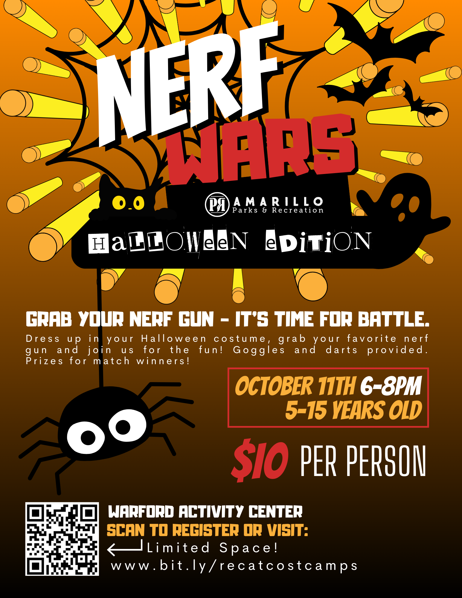 10.11 Nerf Wars - Flyer